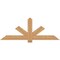 Ekena Millwork Kennewick Timber Gable Bracket, Western Red Cedar, 72"W x 27"H x 1 1/2"D x 5 1/2"F, 9/12 Pitch GBW072X27X0206KEN00SWR - alternate 1